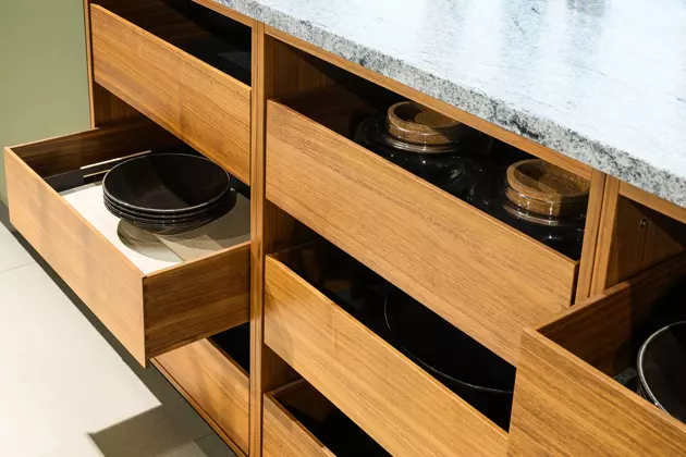 Rangement cuisine moderne